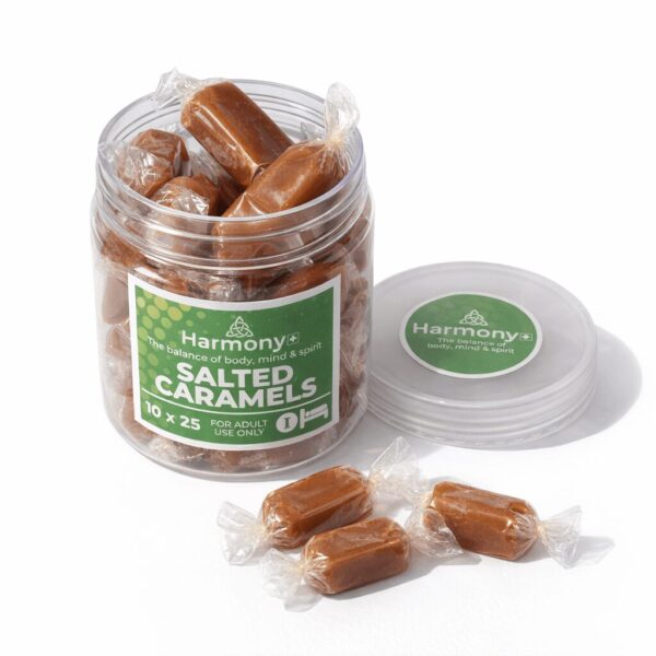 Salted Indica Caramel Toffees - 10 x 25mg = 250mg