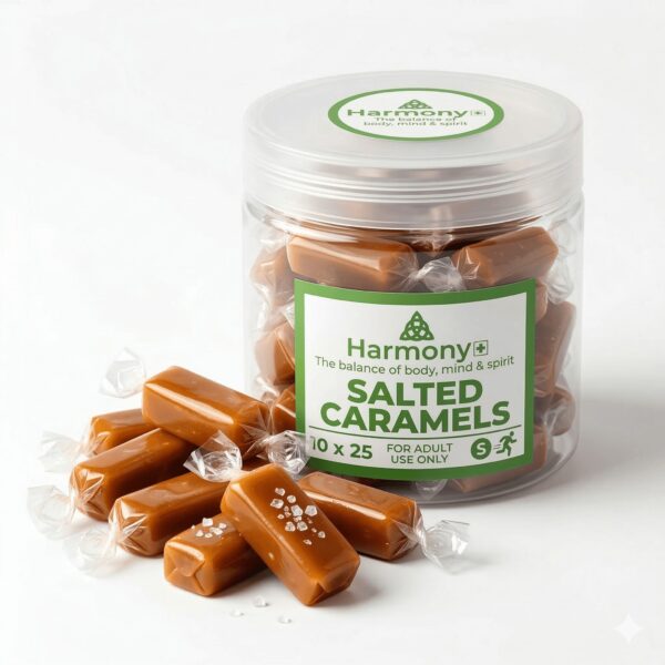 Salted Sativa Caramel Toffees (10 x 25mg)