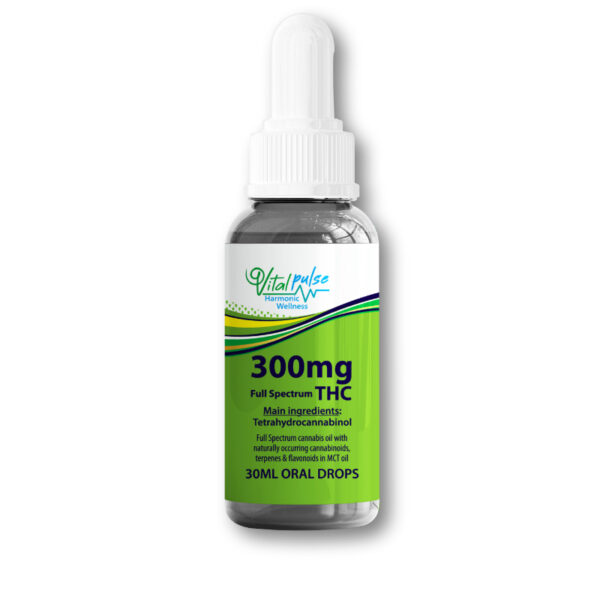 Vital Pulse 300mg THC Drops