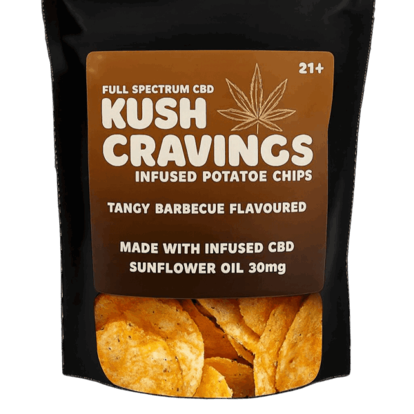 Kush Cravings, Tangy Barbecue Chips - 30mg