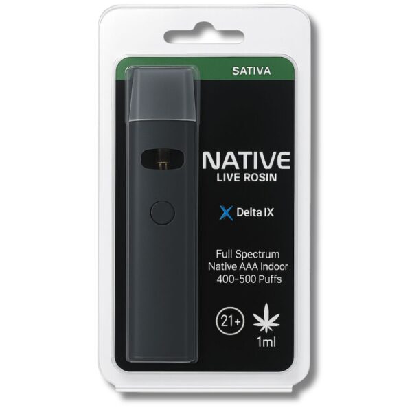 Native Live Rosin Disposable Vape (Sativa)