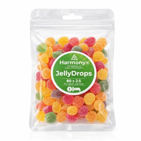 Indica Jelly Drops – 80 x 2.5g  Adult Wellness Gummies